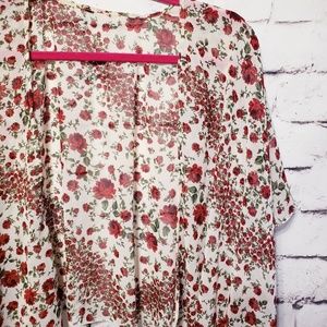 Cute floral cardigan